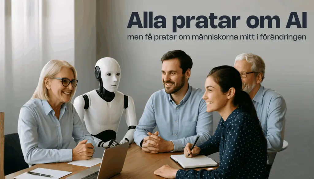 Alla pratar AI – men få pratar om människorna mitt i förändringen - Mindley